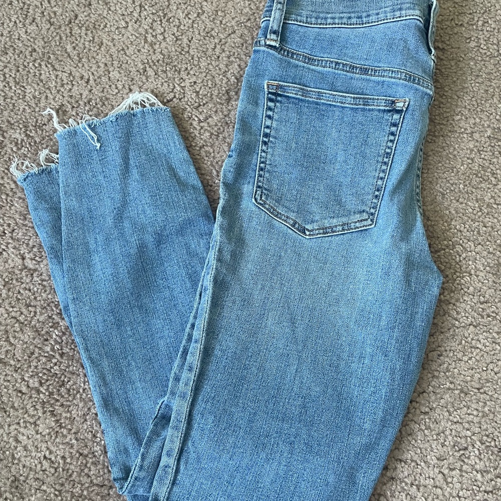 JCrew high-waisted cropped jeans (27)
